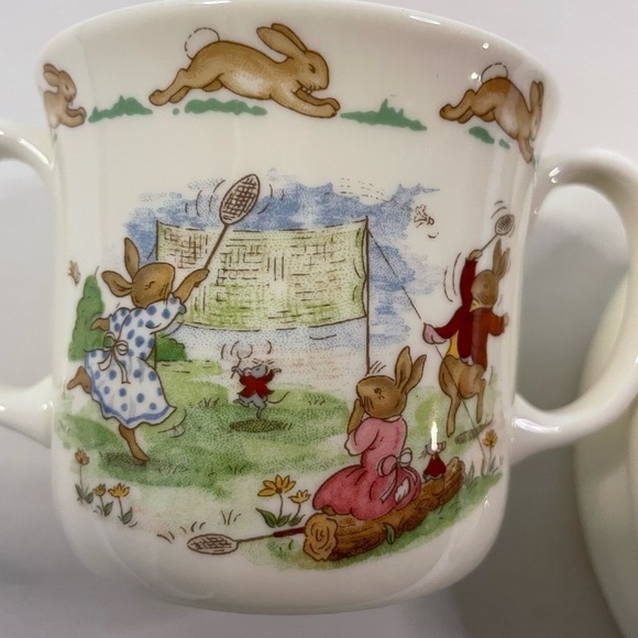 Royal Doulton “Bunnykins” Bone China 2pc Set - Picture 6 of 6